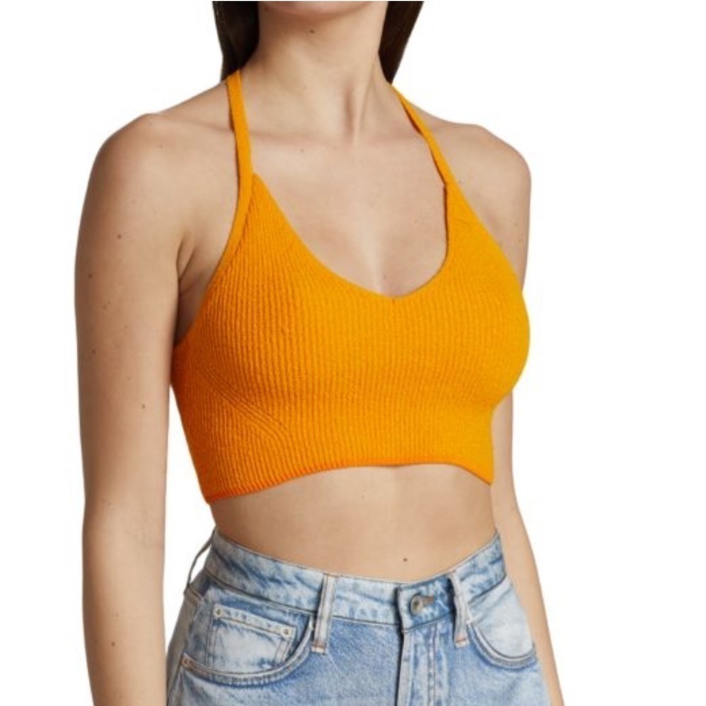 NWT RAG & BONE Soleil Stretch Ribbed Bra Top